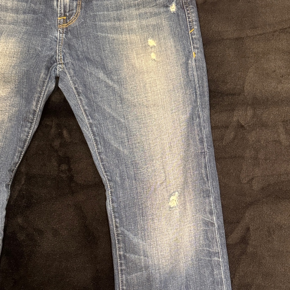 Vintage GUESS Men's Distressed Denim Jeans - Picture 6 of 13